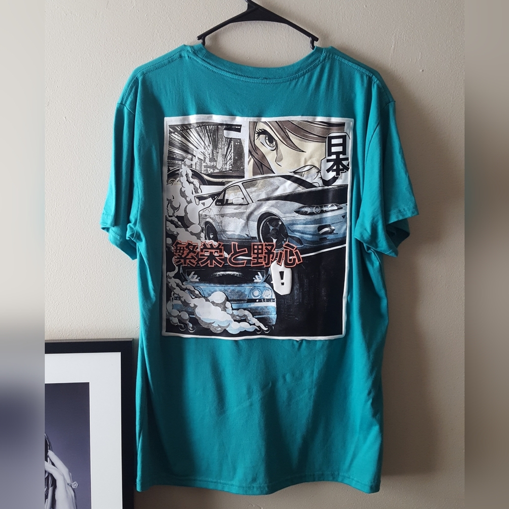 Men's Anime Graphics Tee Shirt